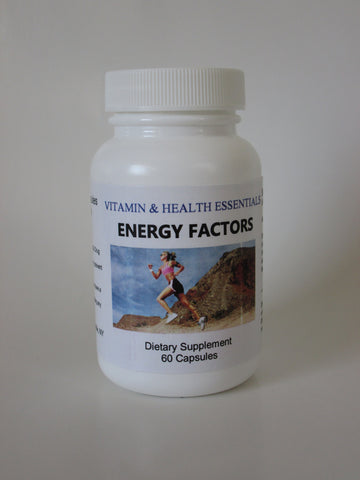 ENERGY FACTORS Dietary Supplement, 60-count Capsules