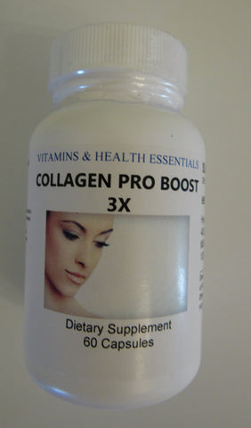 COLLAGEN PRO BOOST 3X Dietary Supplement, 60-count Capsules
