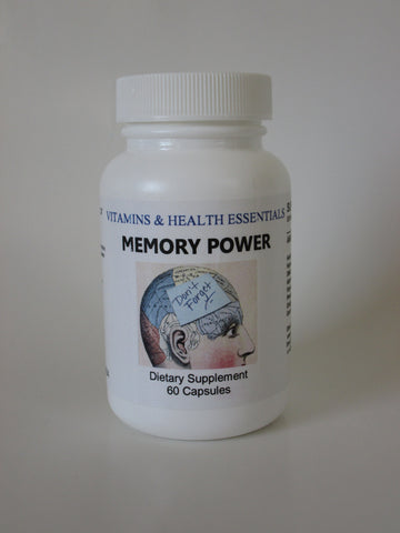 MEMORY POWER Dietary Supplement, 60-count Capsules